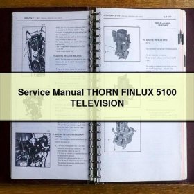 Service Repair Manual THORN FINLUX 5100 TELEVISION