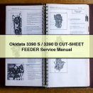 Okidata 3390 S/3390 D CUT-SHEET FEEDER Service Repair Manual