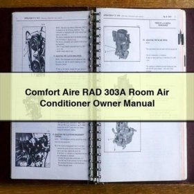 Raumklimaanlage Comfort Aire RAD 303A Bedienungsanleitung PDF Download