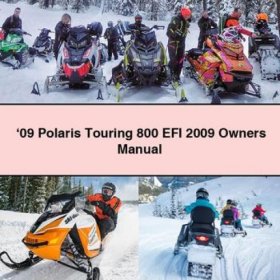 Polaris Touring 800 EFI 2009 Bedienungsanleitung (PDF)