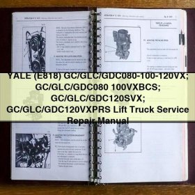 Yale Gabelstapler Service- und Reparaturhandbuch (E818)
