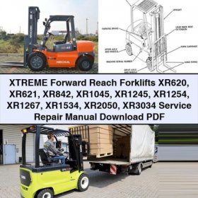 XTREME Forward Reach Stapler Servicehandbuch (XR620-XR3034)