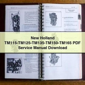 New Holland TM115-TM125-TM135-TM150-TM165 Servicehandbuch