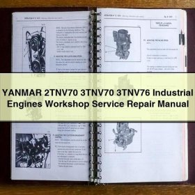 YANMAR 2TNV70, 3TNV70, 3TNV76 Industriebetriebsmotoren Werkstatt-Service-Reparaturhandbuch