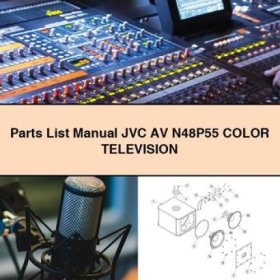 JVC AV-N48P55 Farbfernseher - Teileliste (PDF)