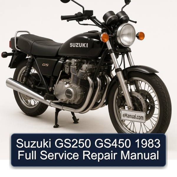 Suzuki GS250 GS450 1983 Full Service Repair Manual