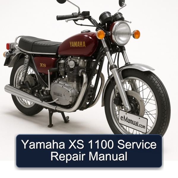 Yamaha XS 1100 Service Repair Manual