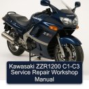 Kawasaki ZZR1200 C1-C3 Service Repair Workshop Manual