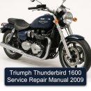 Triumph Thunderbird 1600 Service Repair Manual 2009