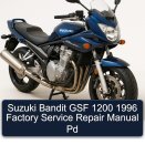Suzuki Bandit GSF 1200 1996 Factory Service Repair Manual Pd