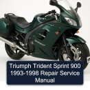 Triumph Trident Sprint 900 1993-1998 Repair Service Manual