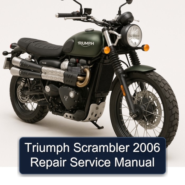 Triumph Scrambler 2006 Repair Service Manual