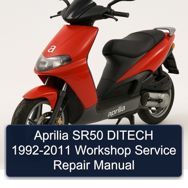 Aprilia SR50 DITECH 1992-2011 Workshop Service Repair Manual