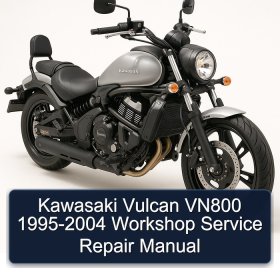 Kawasaki Vulcan VN800 1995-2004 Workshop Service Repair Manual