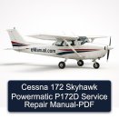 Cessna 172 Skyhawk Powermatic P172D Service Repair Manual-PDF