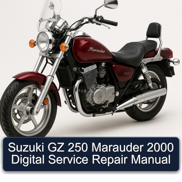 Suzuki GZ 250 Marauder 2000 Digital Service Repair Manual