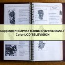 Supplement Service Repair Manual Sylvania 6620LF Color LCD TELEVISION