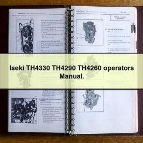 Iseki TH4330, TH4290, TH4260 Bedienungsanleitung (PDF)