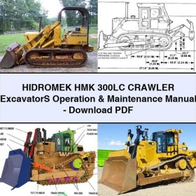 HIDROMEK HMK 300LC Kettenbagger: Bedienungs- und Wartungshandbuch (PDF)