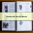 Yamaha 40C Service Repair Manual
