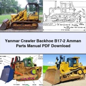 Yanmar Raupenbagger B17-2 Amman Teilehandbuch PDF Download