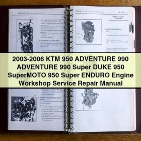 KTM 950/990 Adventure, Super Duke, SuperMoto, Super Enduro - Werkstatt- und Reparaturhandbuch