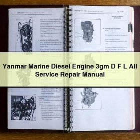 Yanmar 3GM-DFL Marine Diesel Motor: Wartung & Reparaturhandbuch