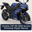 Yamaha YZF-R6 2006 Service Workshop Repair Manual