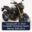 Yamaha MT 01 MT01 Complete Workshop Repair Manual 2005-2012