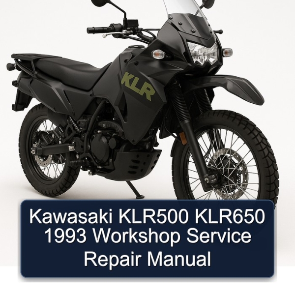 Kawasaki KLR500 KLR650 1993 Workshop Service Repair Manual