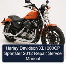 Harley Davidson XL1200CP Sportster 2012 Repair Servce Manual