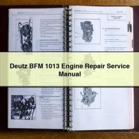Deutz BFM 1013 Motor Reparaturhandbuch PDF Download