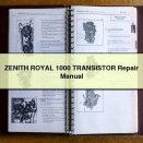 ZENITH ROYAL 1000 TRANSISTOR Repair Manual