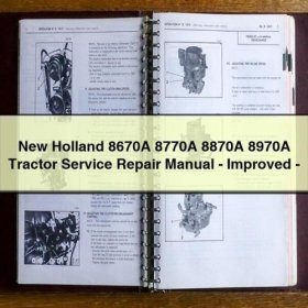 New Holland 8670A-8970A Traktoren: Service- und Reparaturhandbuch (PDF)