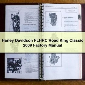 Harley Davidson Road King Classic 2009 Werkstatthandbuch PDF Download
