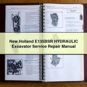 New Holland E135BSR Hydraulikbagger - Servicehandbuch
