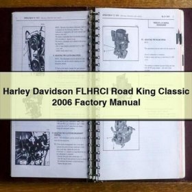 Harley Davidson Road King Classic 2006 Werkstatthandbuch (PDF)
