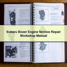 Subaru Boxer Motor Service- und Reparaturhandbuch