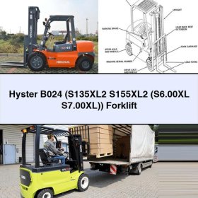 Hyster Gabelstapler B024 (S135XL2, S155XL2, S6.00XL, S7.00XL)