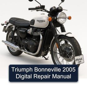 Triumph Bonneville 2005 Digital Repair Manual