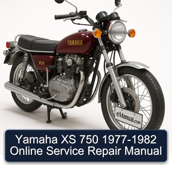 Yamaha XS 750 1977-1982 Online Service Repair Manual