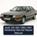 Audi 100 200 1982-1991 Workshop Service Repair Manual