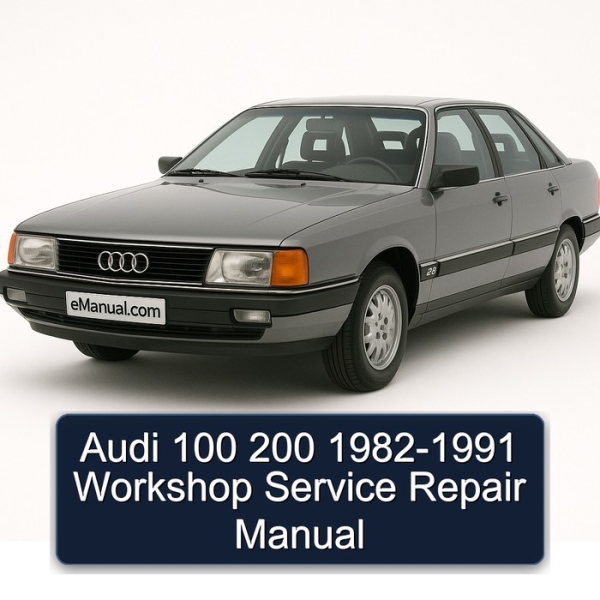 Audi 100 200 1982-1991 Workshop Service Repair Manual