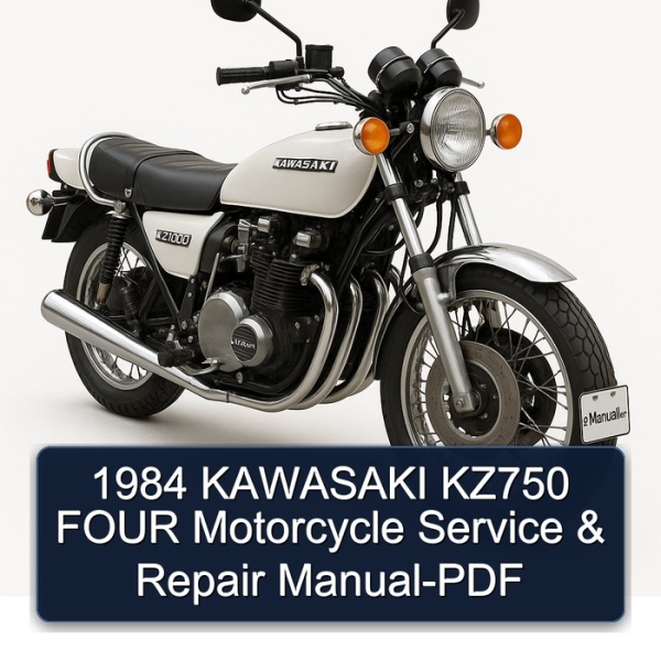 1984 KAWASAKI KZ750 FOUR Motorcycle Service & Repair Manual-PDF