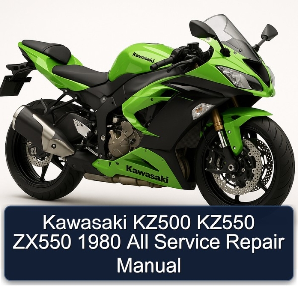 Kawasaki KZ500 KZ550 ZX550 1980 All Service Repair Manual