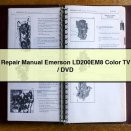 Repair Manual Emerson LD200EM8 Color TV/DVD