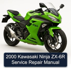 2000 Kawasaki Ninja ZX-6R Service Repair Manual