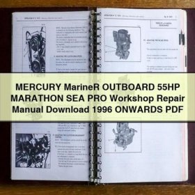 Mercury Marine 55 PS Marathon Sea Pro Werkstatt-Handbuch (ab 1996) PDF