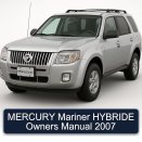 MERCURY Mariner HYBRIDE Owners Manual 2007