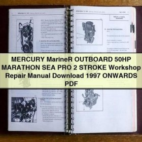 Mercury Mariner 50 PS Marathon Sea Pro 2-Takt Werkstatt-Handbuch (ab 1997)